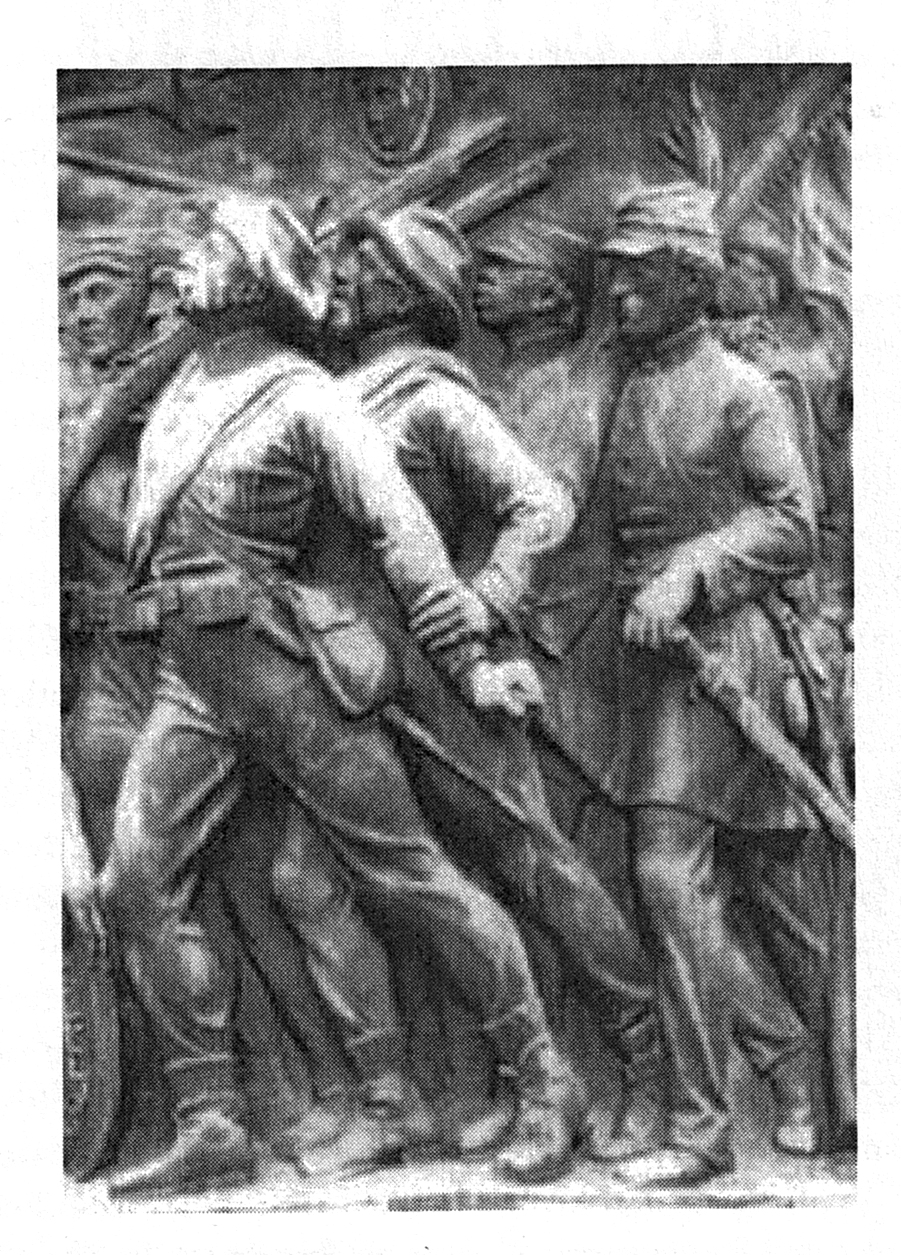 Confederate Memorial at Arlington National Cemetary design by Moses Ezekiel one of 12,000 Jewish Confederate soldiers, depicting one of over 300,000 African American soldiers fighting for the Confederacy.